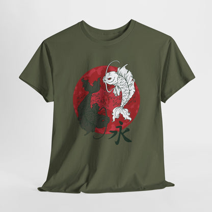 Koi Yin Yang - japoński symbol wody