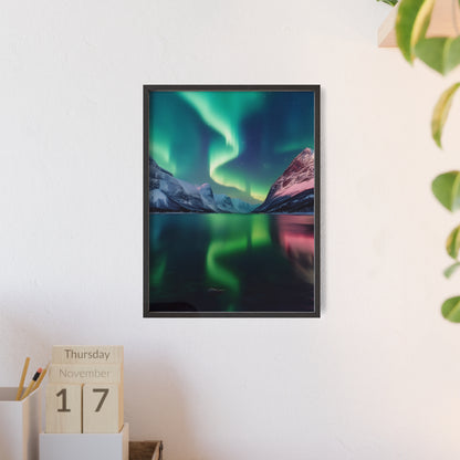 Aurora Borealis, Norwegia – Zorza Polarna nad Górami
