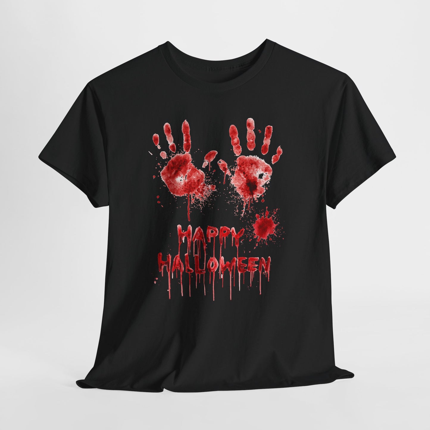 Happy Halloween - krwawe dłonie i horrorowy klimat