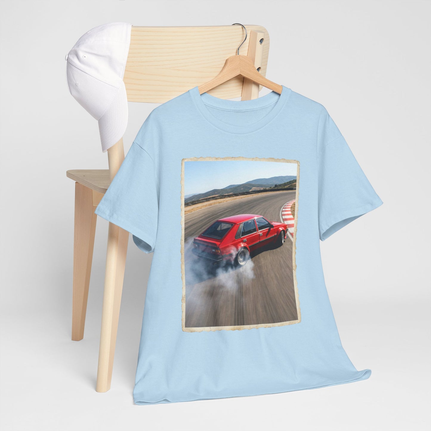 Polonez Drift - czerwony klasyk w dymie