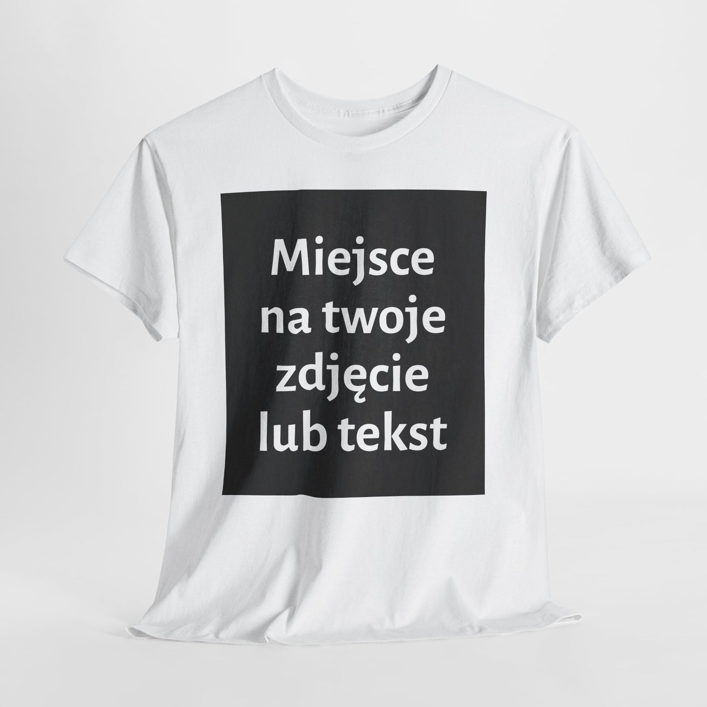 Personalizowana koszulka - przód i/lub tył - z naszą pomocą
