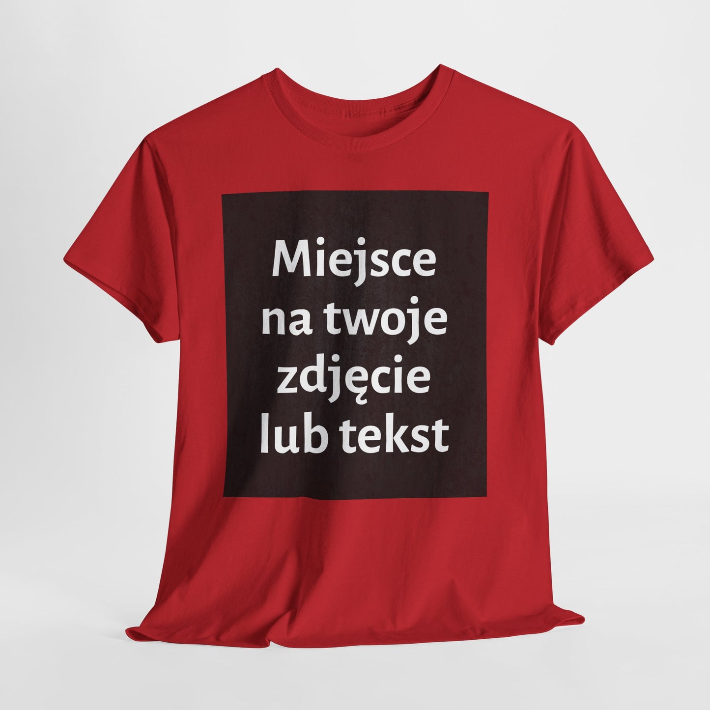 Personalizowana koszulka - przód i/lub tył - z naszą pomocą