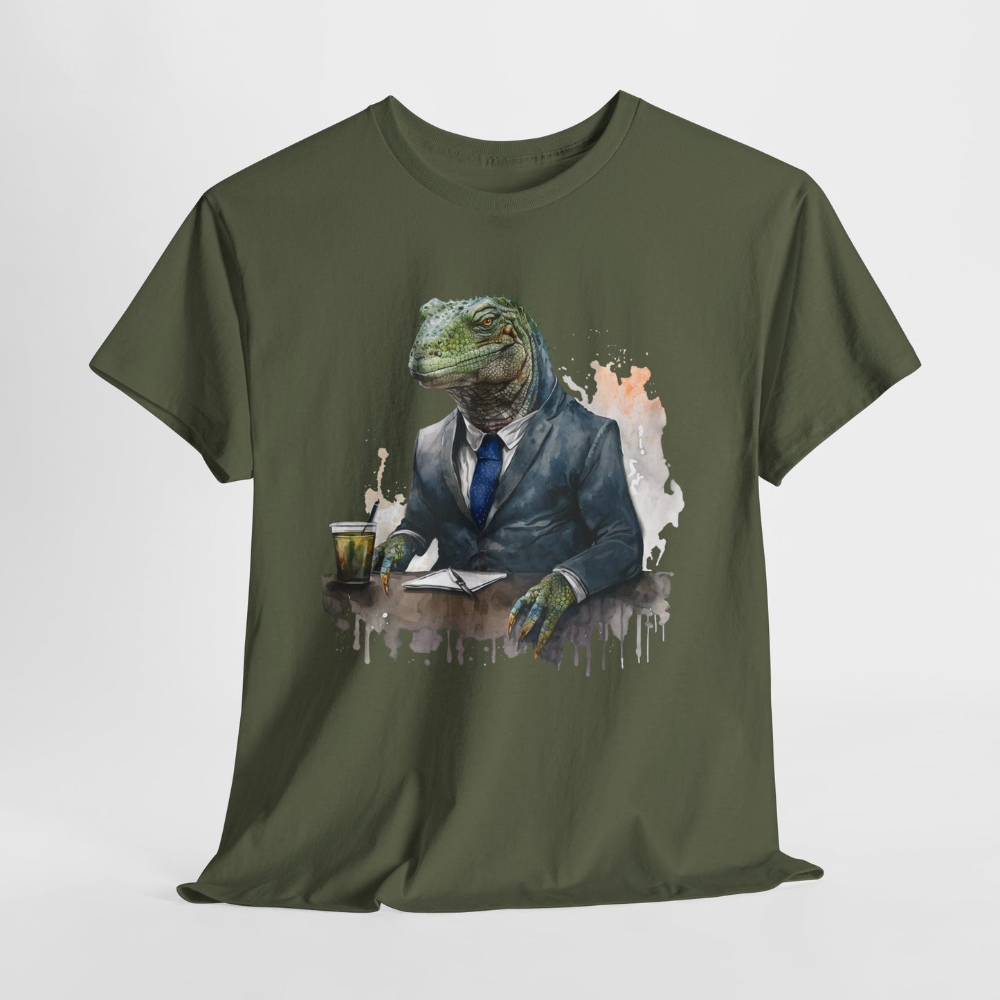 Reptilianin w garniturze - zimna krew w biznesie