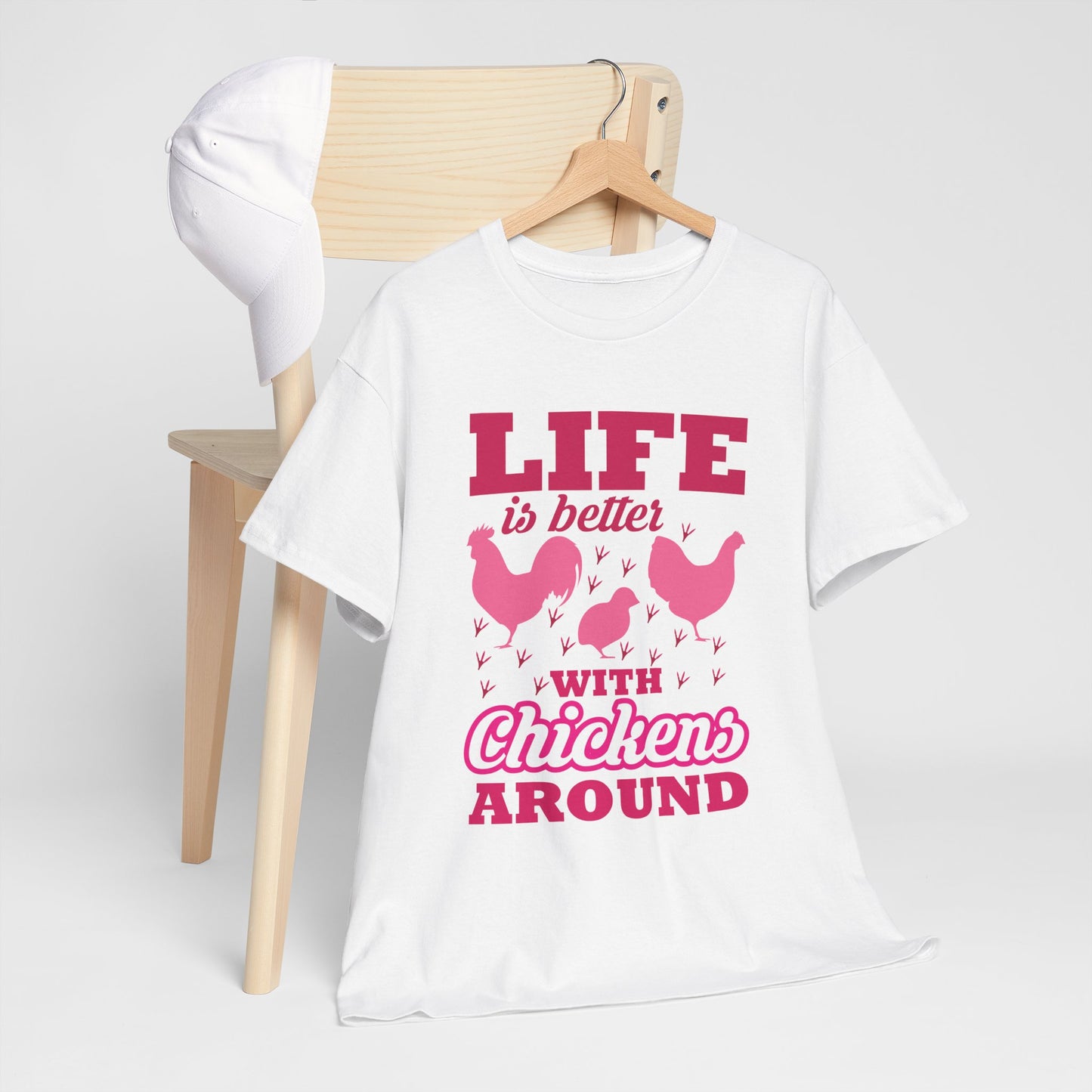 Life Is Better With Chickens Around - dla miłośników kur