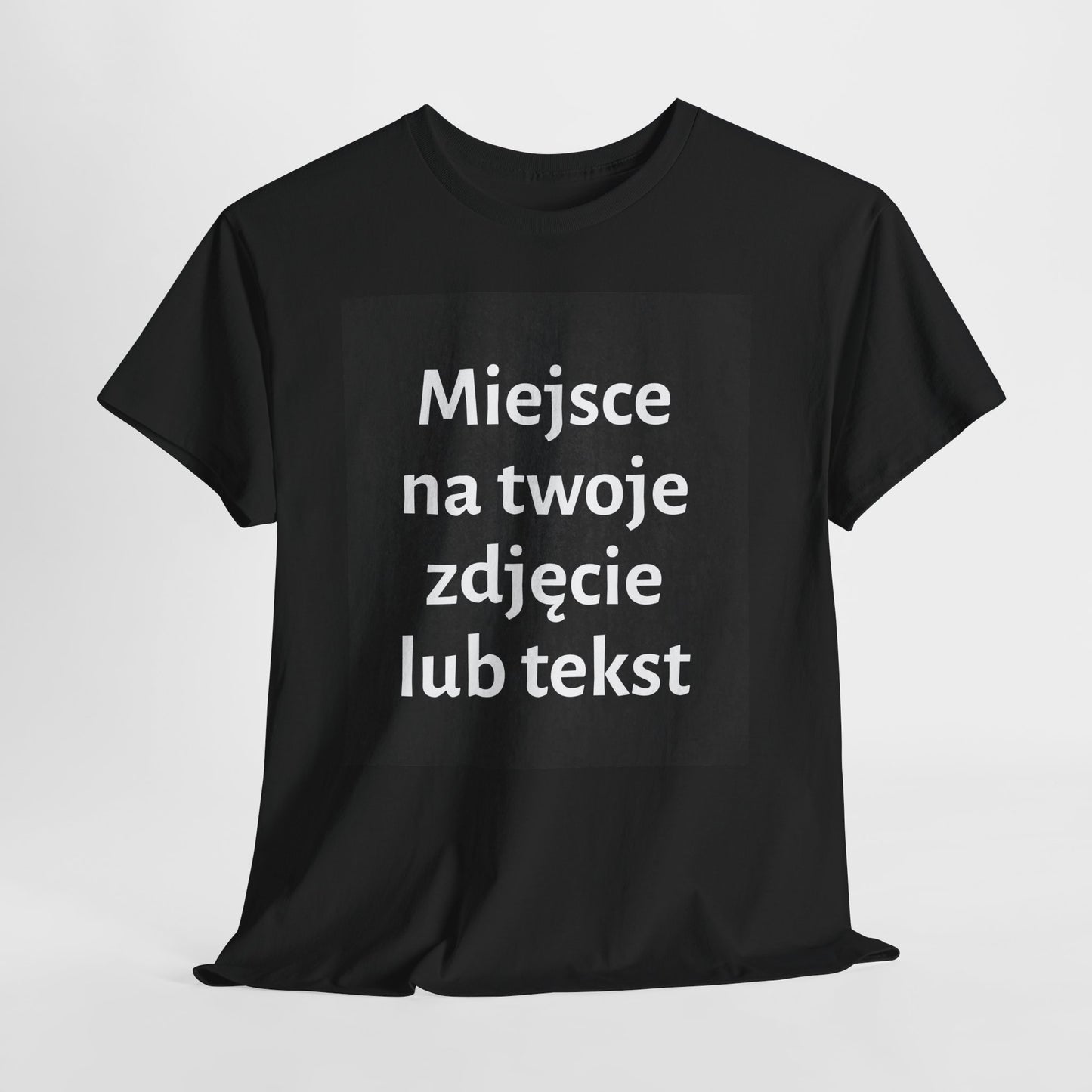 Personalizowana koszulka - przód i/lub tył - z naszą pomocą