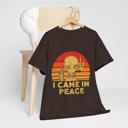 Przybywam w pokoju - I Came in peace – obcy w retro klimacie