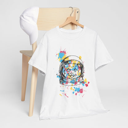 Cosmic Splash Cat - neonowy kot astronauta