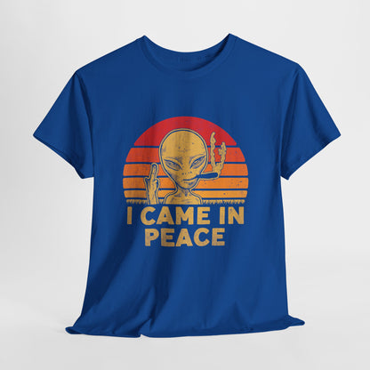 Przybywam w pokoju - I Came in peace – obcy w retro klimacie