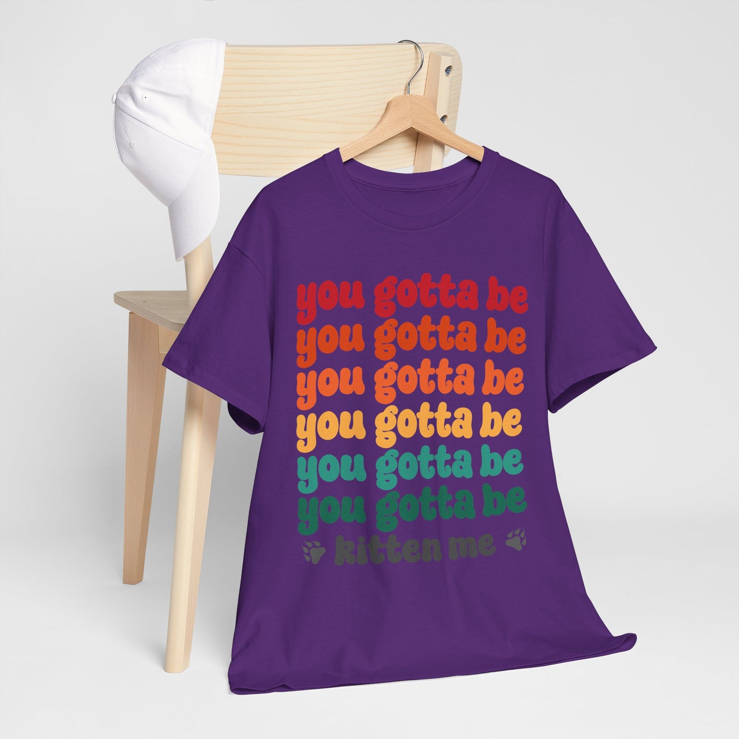 You Gotta Be… Kitten Me - koci tekst w retro kolorach