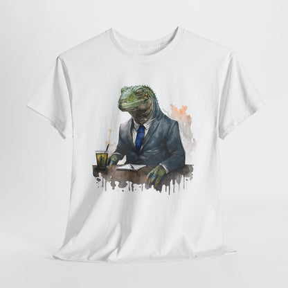 Reptilianin w garniturze - zimna krew w biznesie