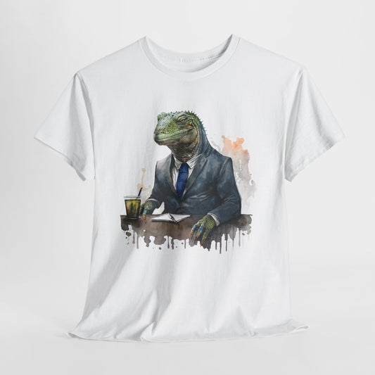 Reptilianin w garniturze - zimna krew w biznesie