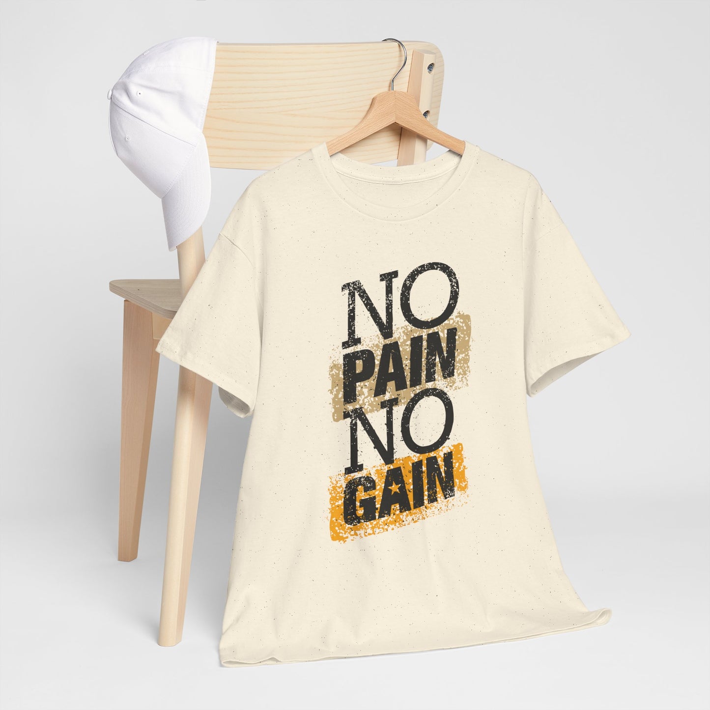 Koszulka No Pain No Gain - motyw treningowy