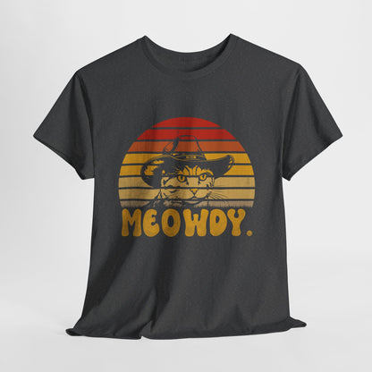 Meowdy - koci kowboj w stylu retro