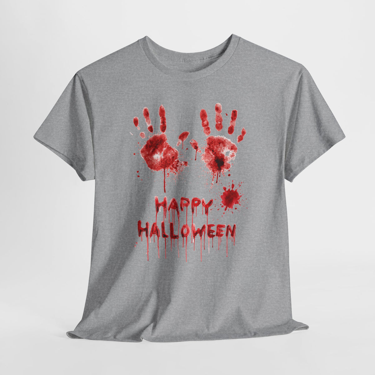 Happy Halloween - krwawe dłonie i horrorowy klimat