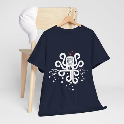 Kraken Loves Boat - morski humor na luzie