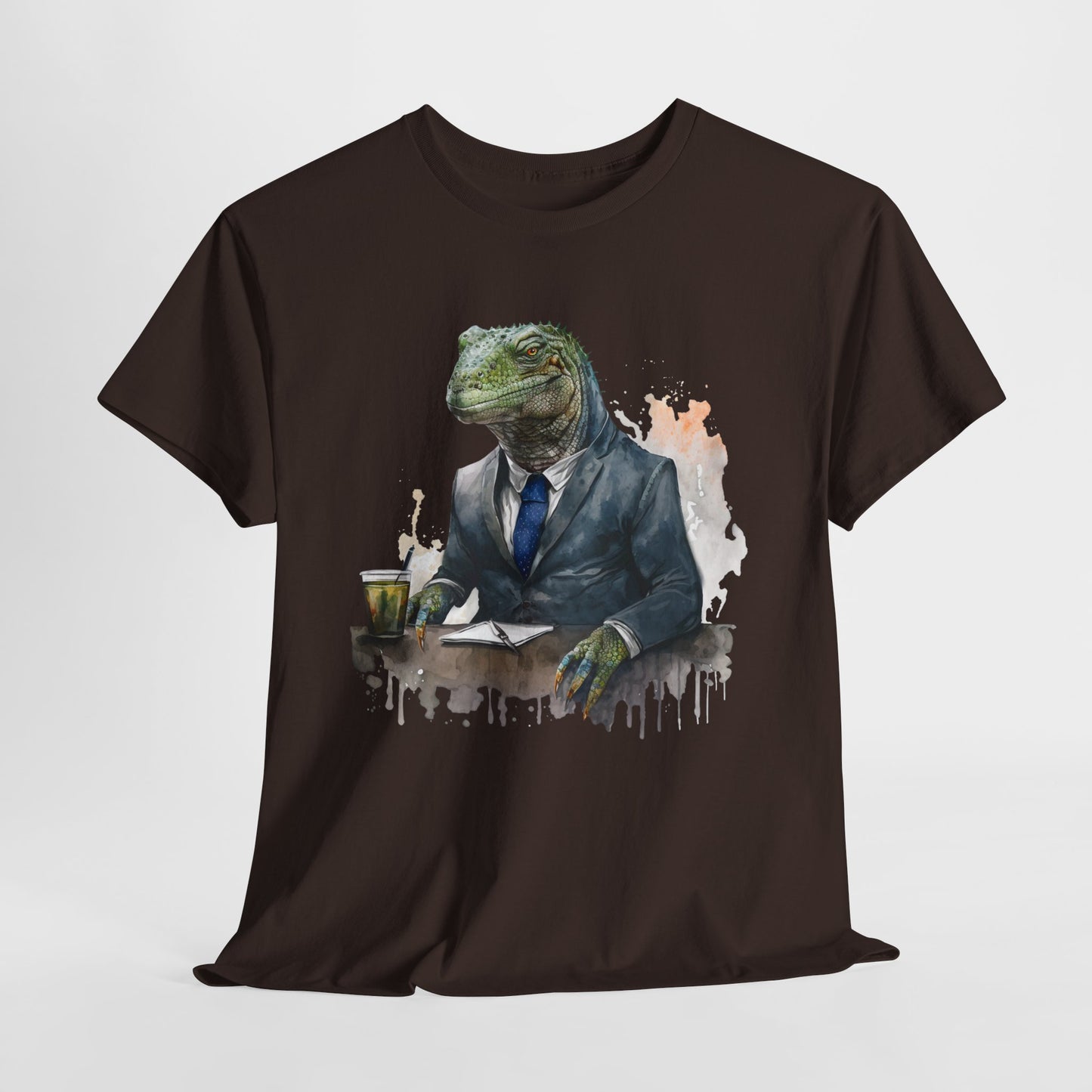 Reptilianin w garniturze - zimna krew w biznesie