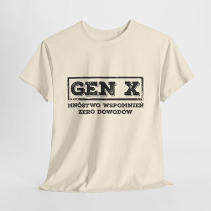 Gen X: Mnóstwo Wspomnień, Zero Dowodów