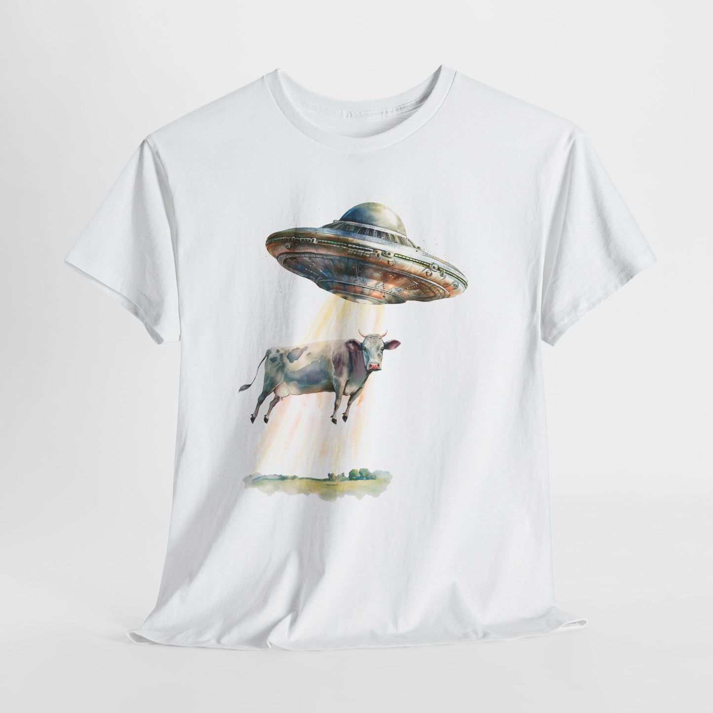 UFO - porwanie krowy przez kosmitów