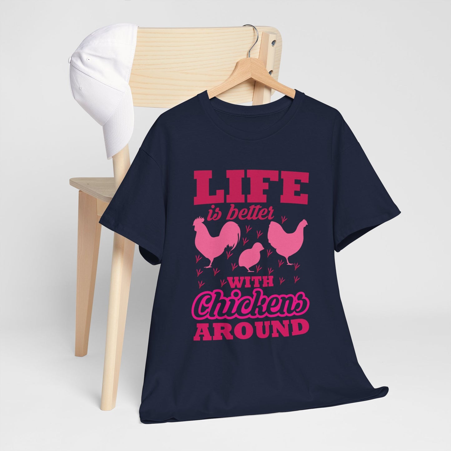 Life Is Better With Chickens Around - dla miłośników kur