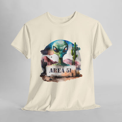 Area 51 - Strefa 51, Roswell – akwarelowy vibe