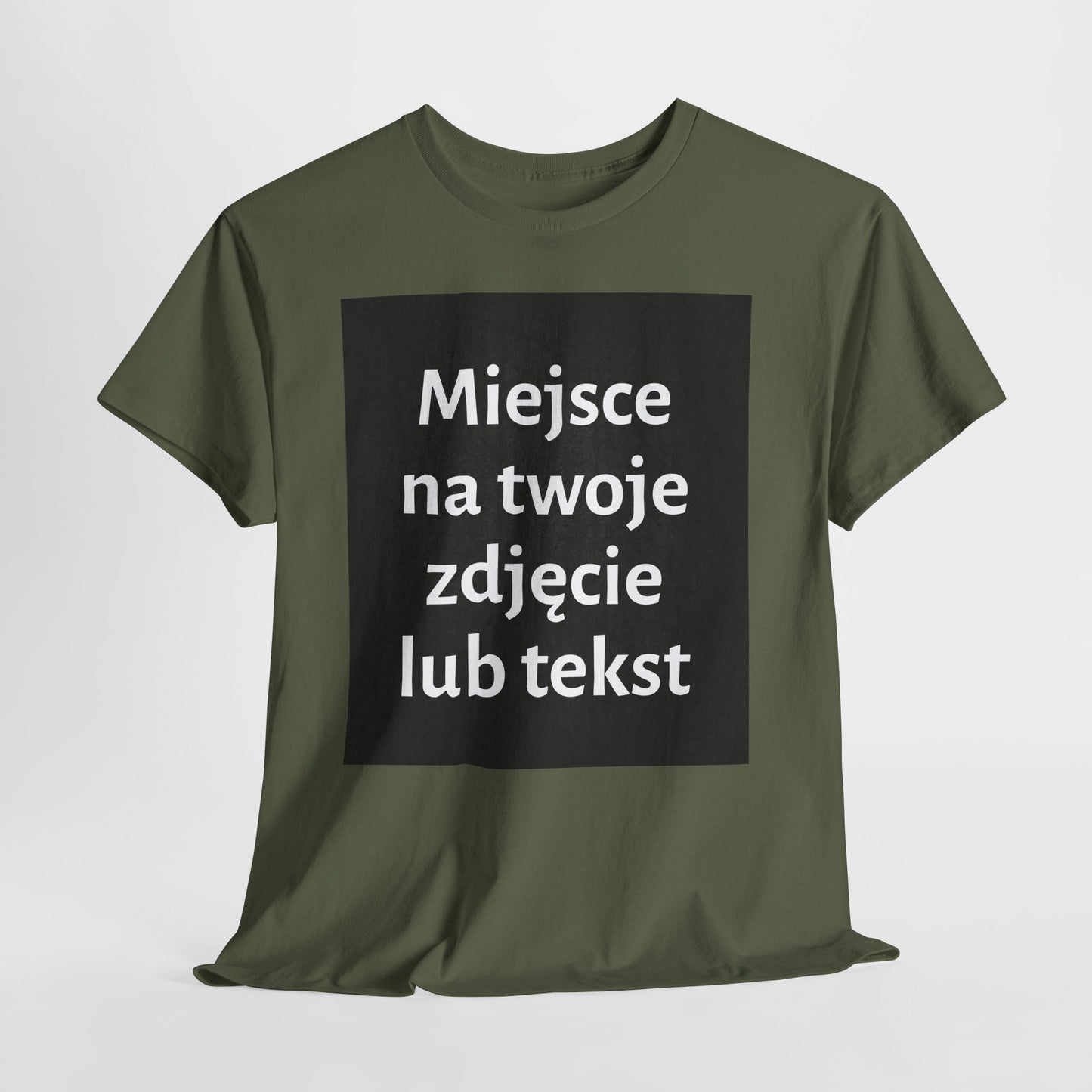 Personalizowana koszulka - przód i/lub tył - z naszą pomocą