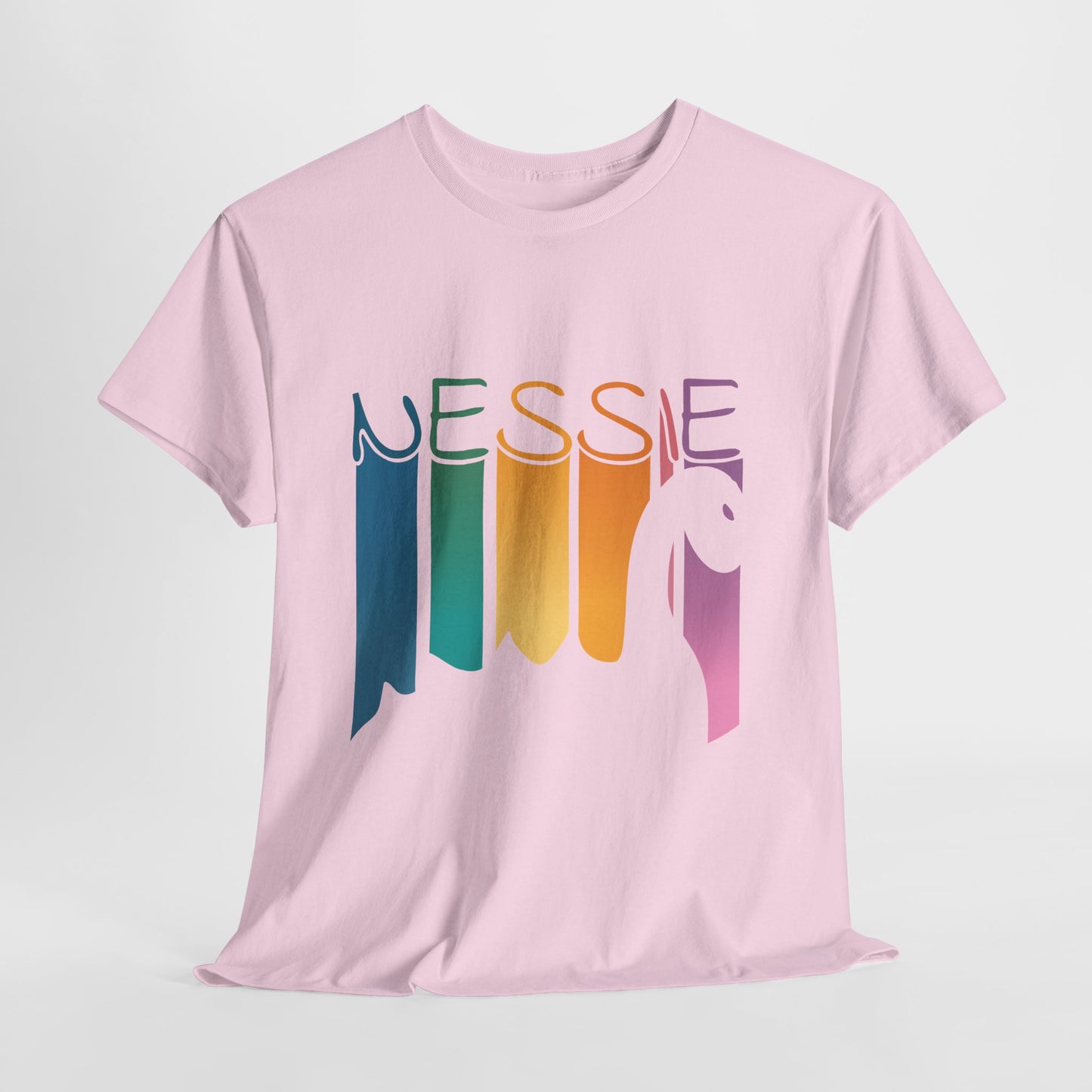 Nessie – kolorowy napis i legenda Loch Ness