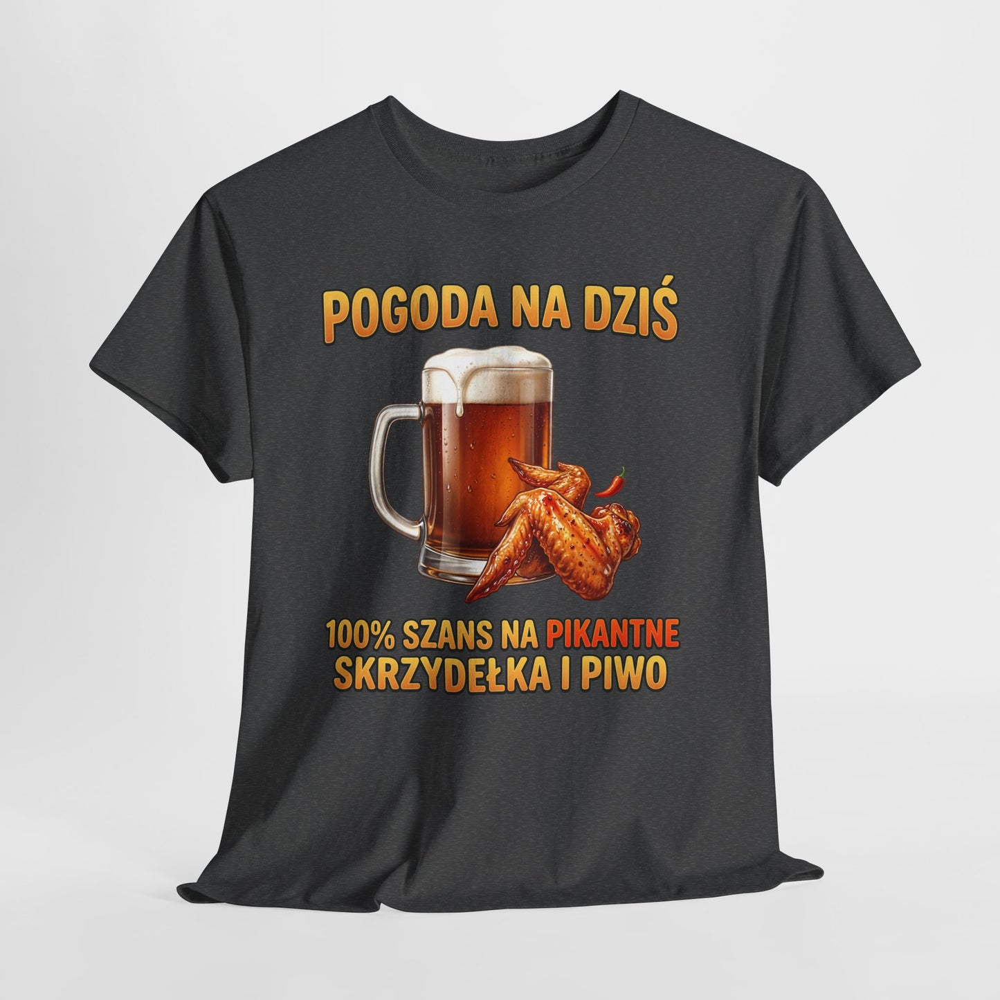 Pogoda na dziś - skrzydełka i piwko