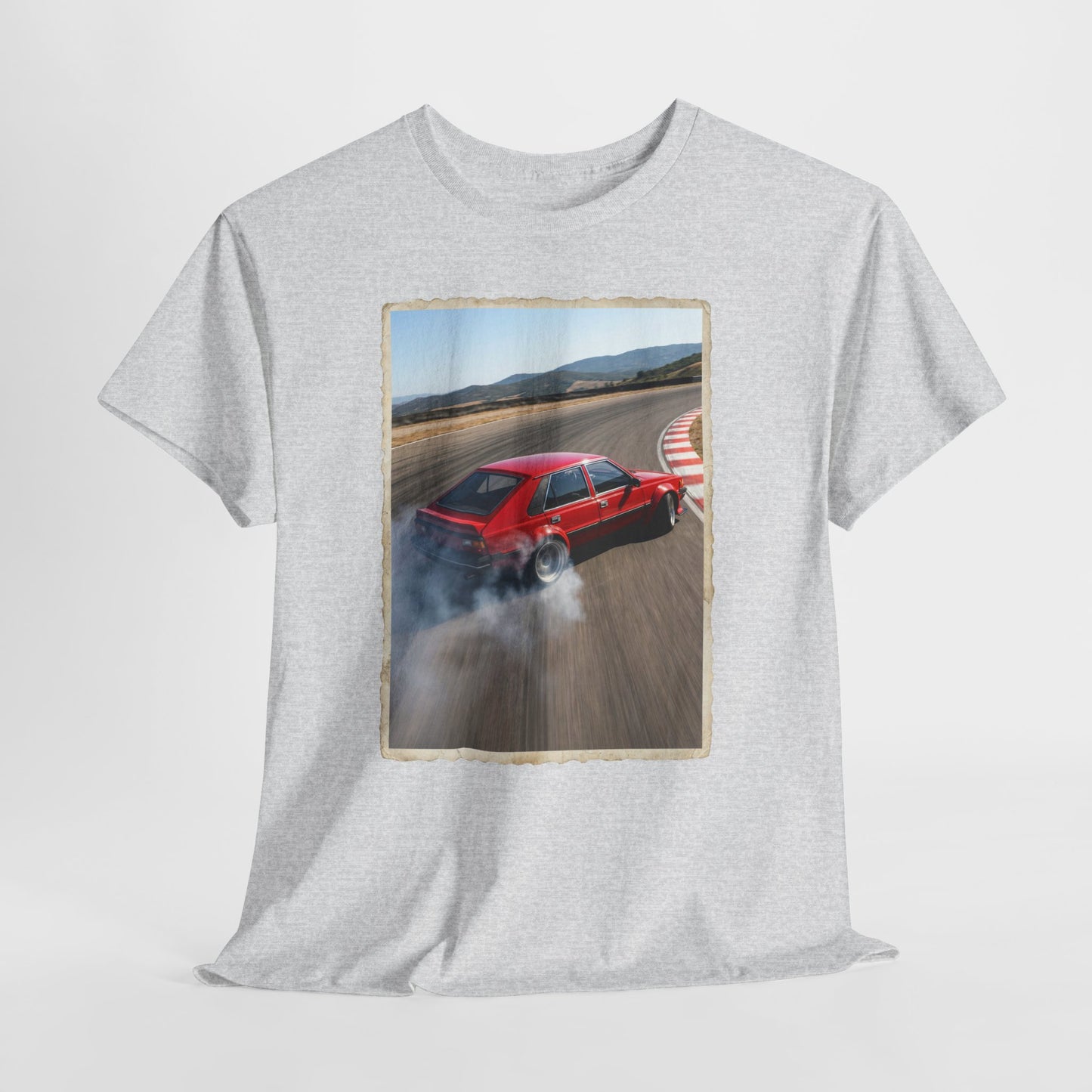 Polonez Drift - czerwony klasyk w dymie