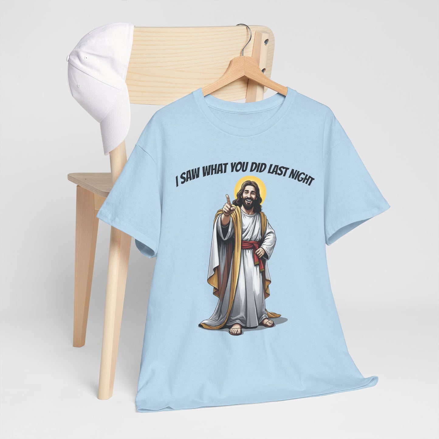 Widziałem co zrobiłeś zeszłej nocy... memiczny klimat z Jezusem