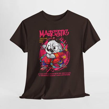 MAJESTIC - panda graffiti w stylu lat 90.