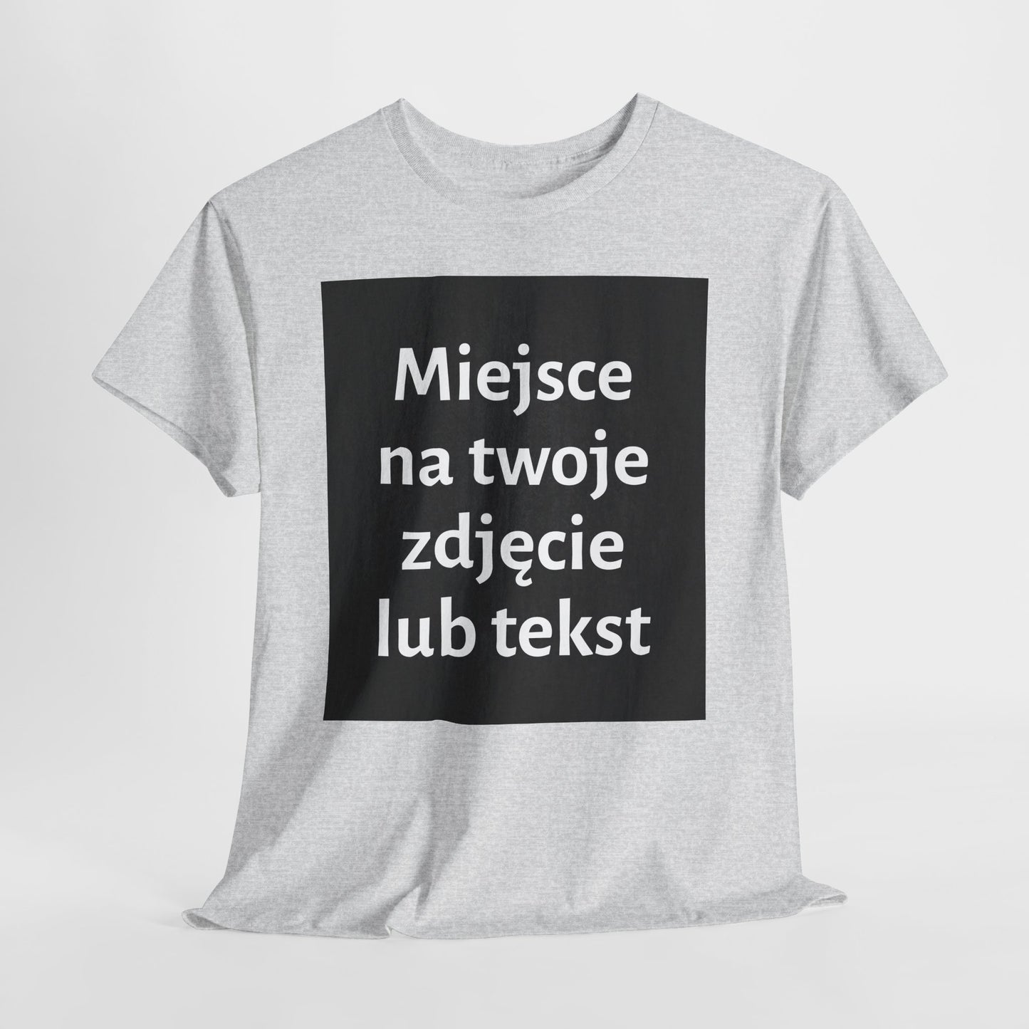 Personalizowana koszulka - przód i/lub tył - z naszą pomocą