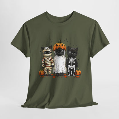 Kocia Banda na Halloween - mumia, duch i szkielet