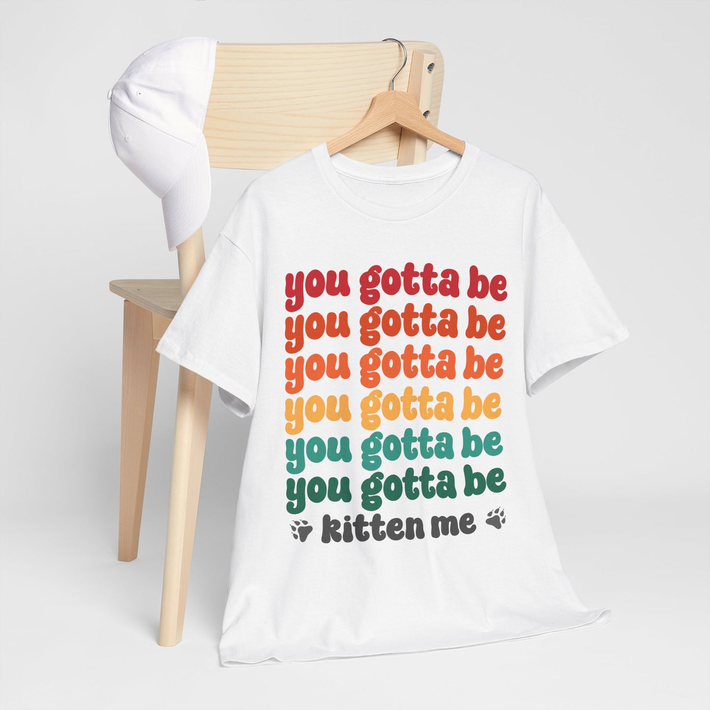 You Gotta Be… Kitten Me - koci tekst w retro kolorach