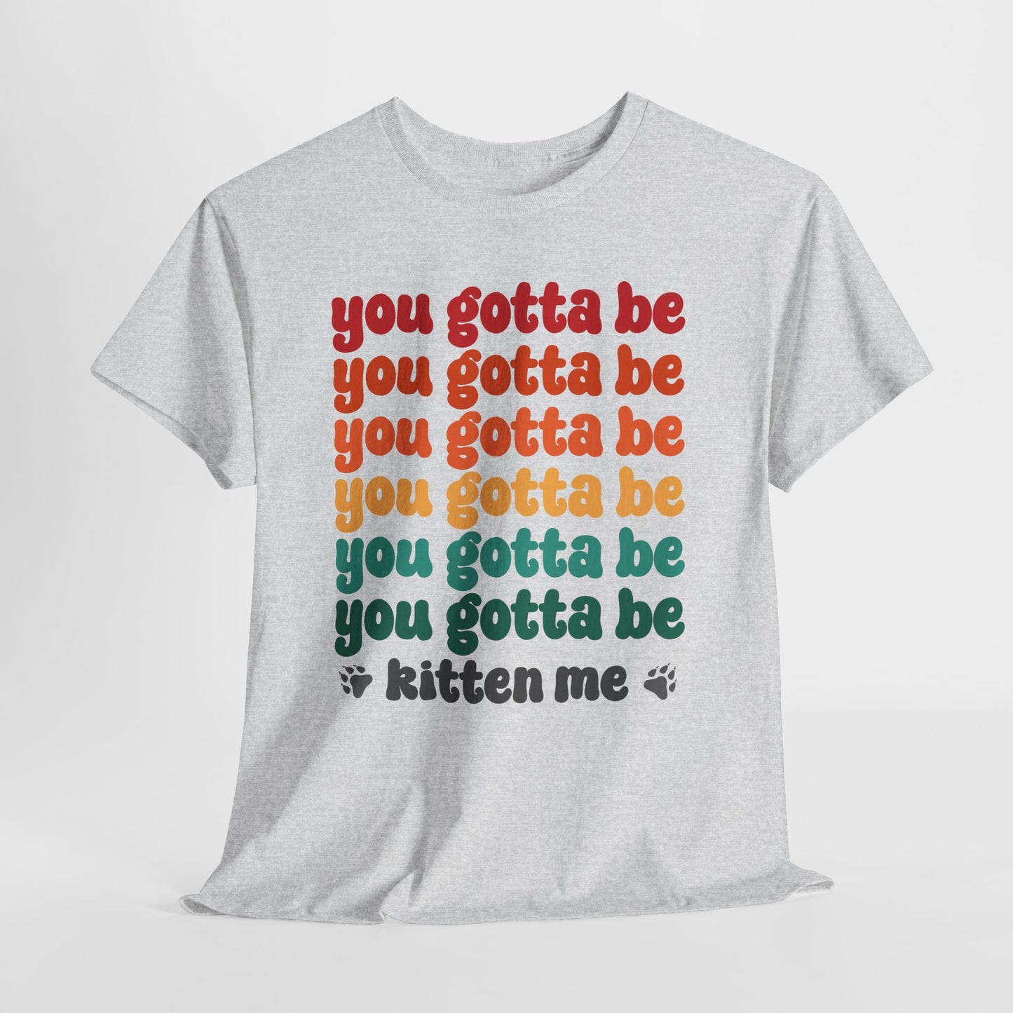 You Gotta Be… Kitten Me - koci tekst w retro kolorach