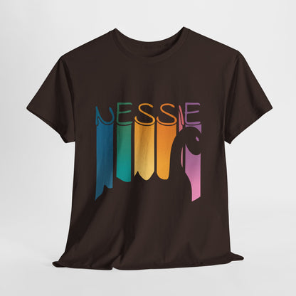 Nessie – kolorowy napis i legenda Loch Ness