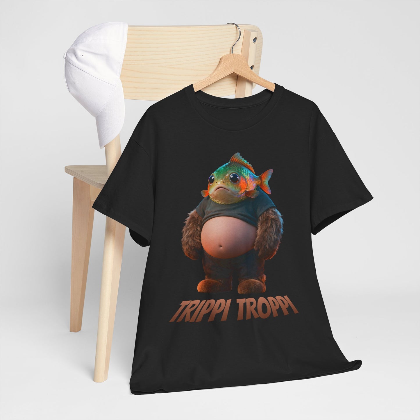 Trippi Troppi - rybia głowa, futrzasty vibe - Italiano Brain Rot