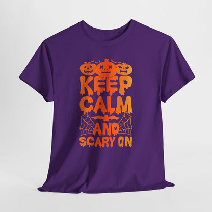 Keep Calm and Scary On - dynie na Halloween