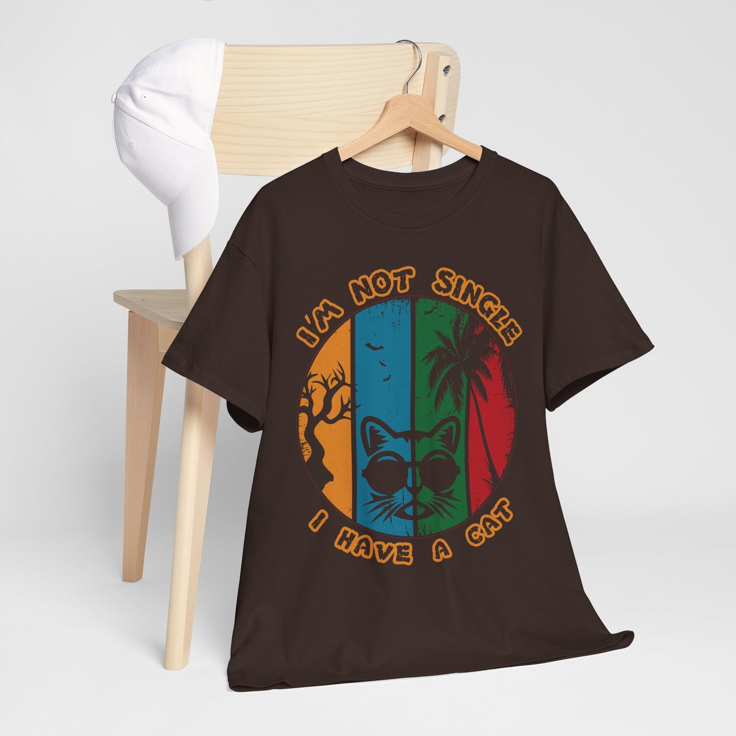 Nie jestem singlem, mam kota - retro koci vibe