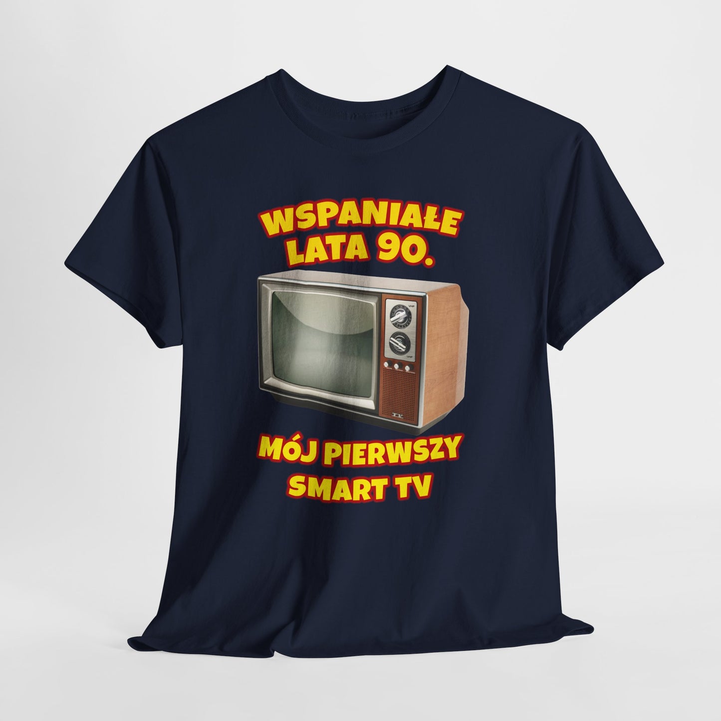 Mój pierwszy „smart TV” - wspaniałe lata 90. - koszulka retro