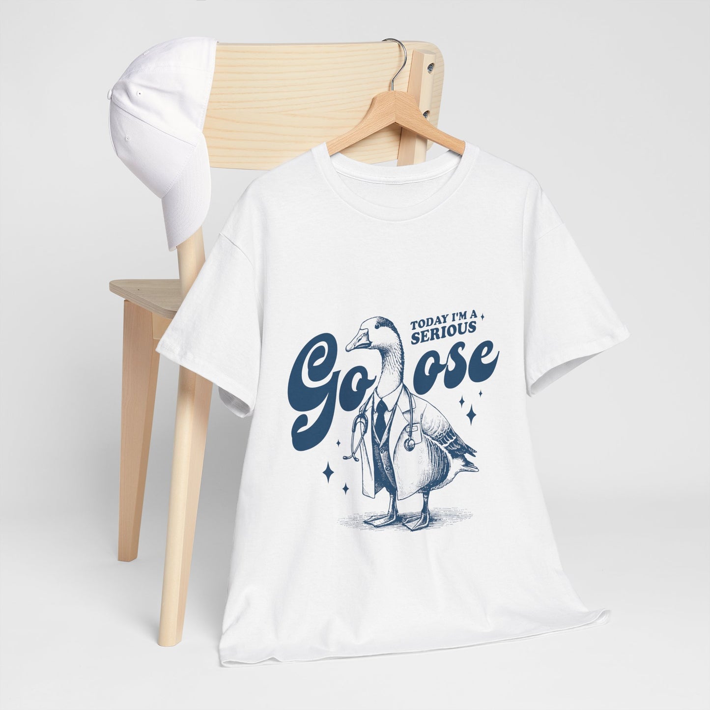 Today I'm a Serious Goose - gęś doktor