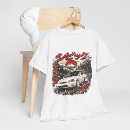 Honda Civic Type R - biały wojownik Fuji