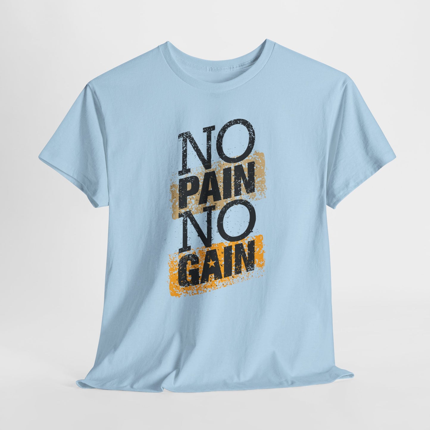Koszulka No Pain No Gain - motyw treningowy