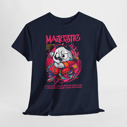 MAJESTIC - panda graffiti w stylu lat 90.