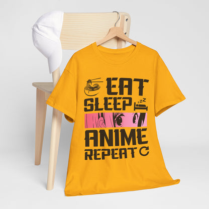 Eat Sleep Anime Repeat - idealny dzień - ramen i anime vibe