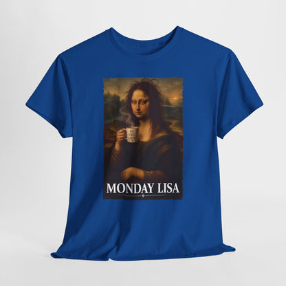 Monday Lisa - koszulka dla tych, co najpierw piją kawę