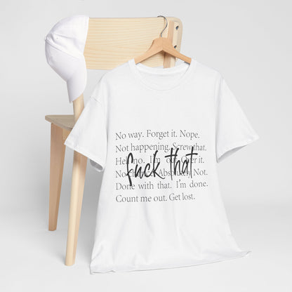 F*ck That - sarkastyczne hasła na co dzień