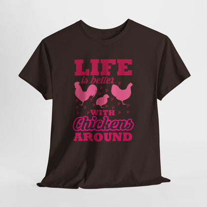 Life Is Better With Chickens Around - dla miłośników kur