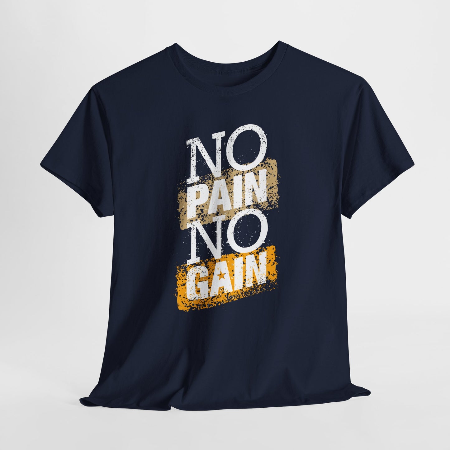 Koszulka No Pain No Gain - motyw treningowy