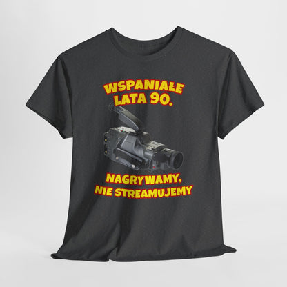 Nagrywamy, nie streamujemy - wspaniałe lata 90. - retro kamera vhs