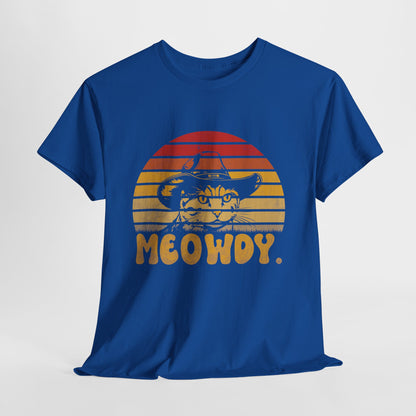 Meowdy - koci kowboj w stylu retro